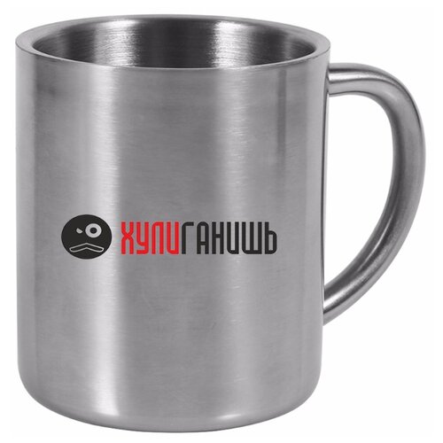 фото Металлическая кружка хулиганишь drabs