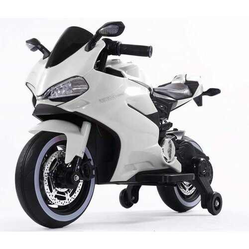 Электромобили, квадроциклы и мотоциклы FUTAI Детский электромотоцикл Ducati White 12V - FT-1628-WHITE электромобили квадроциклы и мотоциклы futai детский электромотоцикл ducati blue 12v ft 1628 blue