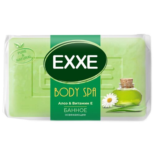 фото Мыло кусковое Exxe Body Spa Алоэ & витамин Е, 160 г