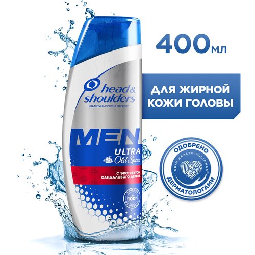 Head&Shoulders Шампунь от перхоти мужской с ароматом Old Spice 400мл head and shoulders хэд энд шолдерс шампунь против перхоти old spice фл 400мл