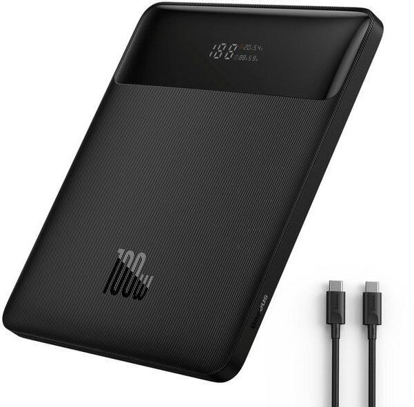 Внешний аккумулятор Baseus Blade 100W, 20000mAh (Quick Charge Powerbank) PPBLD100-X / PPBL000201 Black