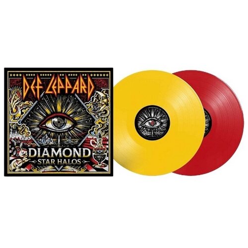 def leppard – diamond star halos 2 lp Виниловая пластинка Def Leppard. Diamond Star Halos. Red & Yellow (2 LP)