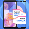 Противоударное стекло для смартфона Honor 7A Pro, 7C, Huawei Y6 Prime 2018 и Y6 2018 / Стекло на Хонор 7А Про и 7С, Хуавей У6 2018, У6 Прайм 2018 - изображение