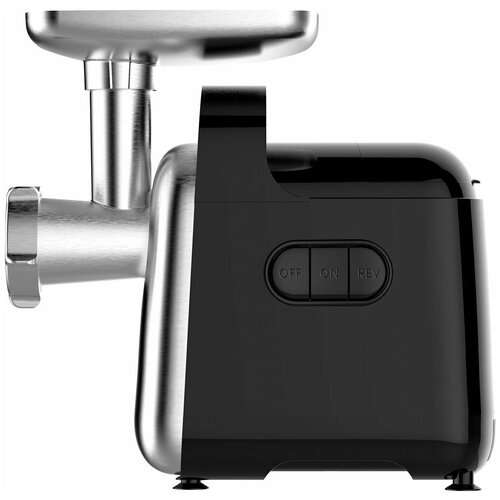 Мясорубка Pioneer MG106 электрическая с реверсом насадками для колбасок и кеббе отсеком для хранения решеток и ручкой для переноски 2200 Вт 774100₽