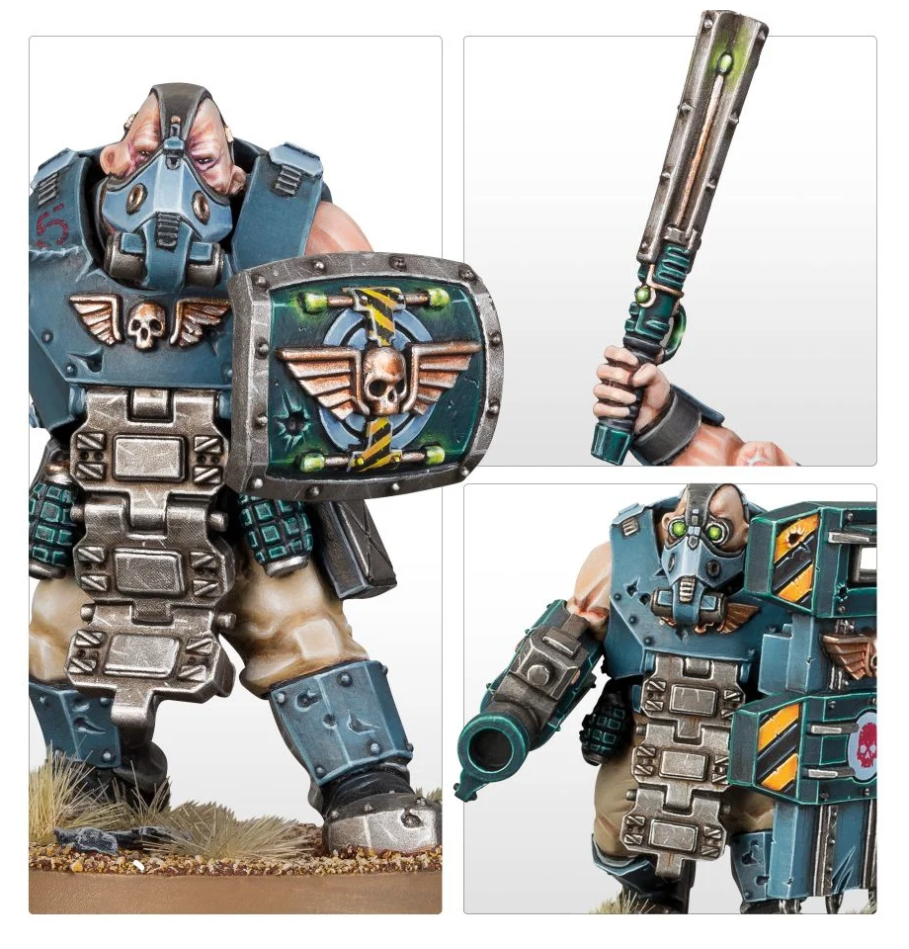 Astra Militarum Bullgryns Games Workshop - фото №11