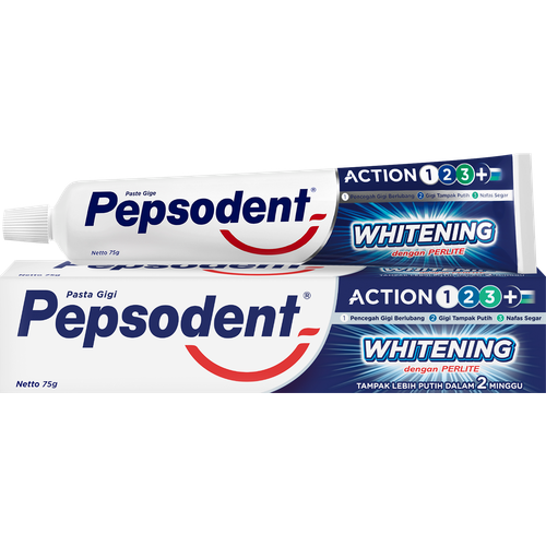 Зубная паста Pepsodent Whitening, 75 мл whitening двухцветная 75 мл