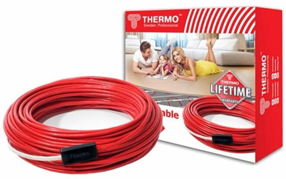 Теплый пол Thermo Thermocable 5-7 кв.м 710 Вт 35 м