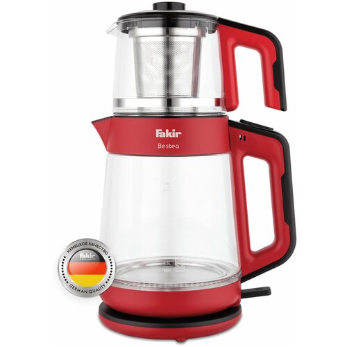 FAKIR Чайник электрический с заварочным чайником BESTEA TEA MAKER черно-красный 682000₽