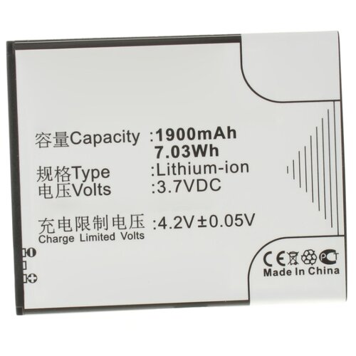 фото Аккумулятор ibatt ib-u1-m640 1900mah для lenovo a916, s856, a880, a889, a388t, s810t, a916 5.5", a850+,