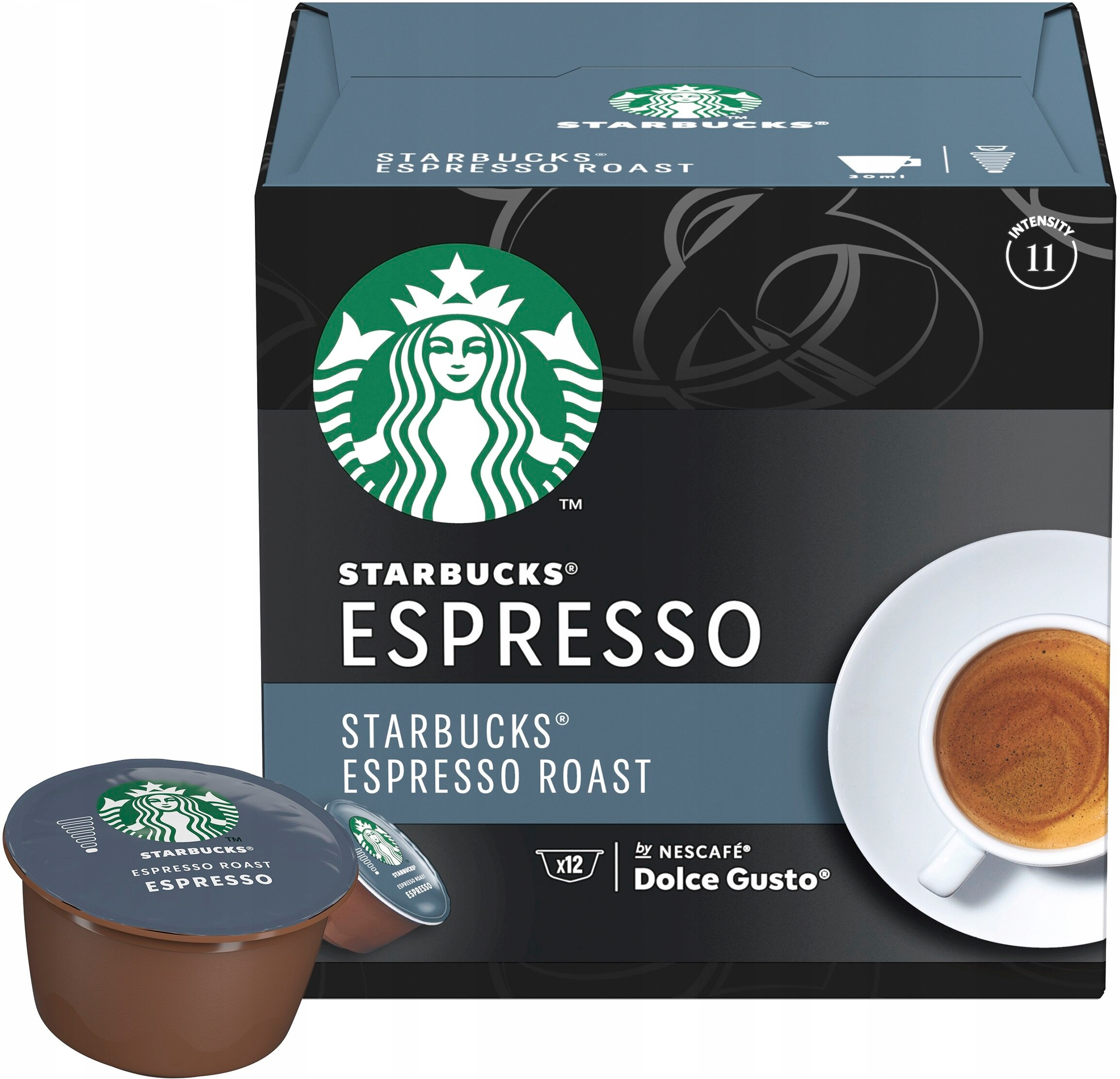 Капсулы для кофе Starbucks Dolce Gusto ESPRESSO ROAST (12 капсул) - фотография № 10