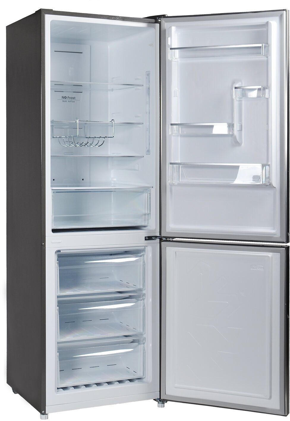 Холодильник Nesons NS-RF MA618DNF(X), нержавеющая сталь - фотография № 5
