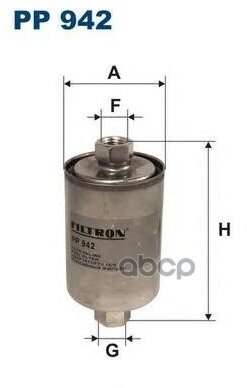 Фильтр Топливный Filtron арт. PP942