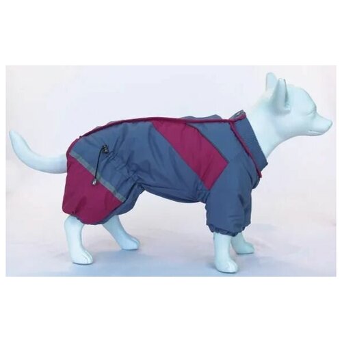 Одежда G.K.dog комбинезон на синтепоне, светоотражающие полосы, на кнопках, зима 40133дКХ (1 шт)