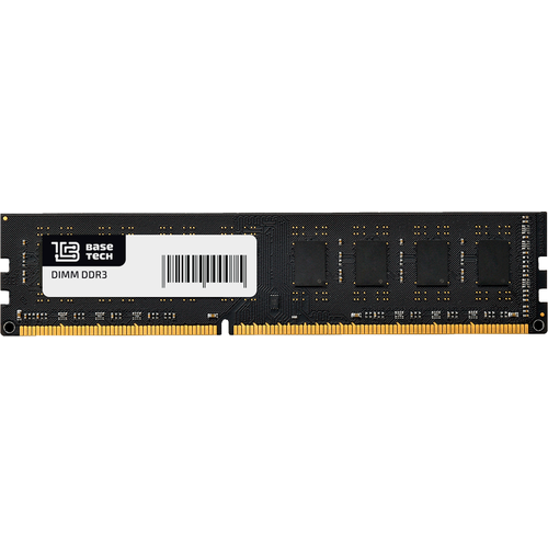 Память BaseTech DDR3 DIMM 4Гб, 1600МГц, CL11, Bulk опертивная память amd radeon ddr3 4гб 1600мгц dimm