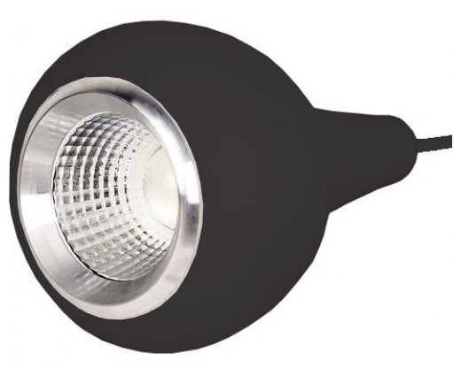 Подвесной светодиодный светильник Horoz 10W 6400K черный 020-002-0010 (HL873L)