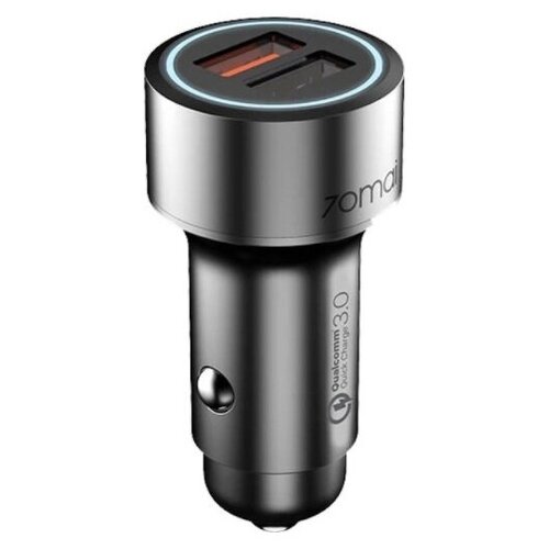 АЗУ 70Mai Dual usb Car Charger (Midrive CC02) RUS автомобильный компрессор xiaomi 70mai compressor eco midrive tp04