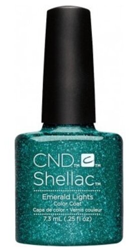 CND Гель-лак Shellac Starstruck, 7.3 мл, Emerald Lights