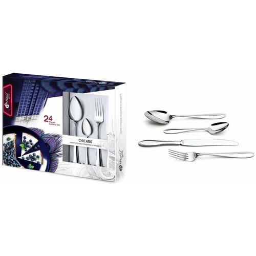 Набор столовых приборов APOLLO genio Chicago 10557₽