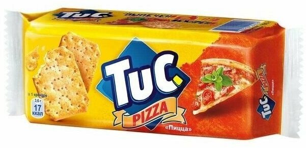 Tuc Крекер Со вкусом пиццы, 100 г, 2 уп - фотография № 2