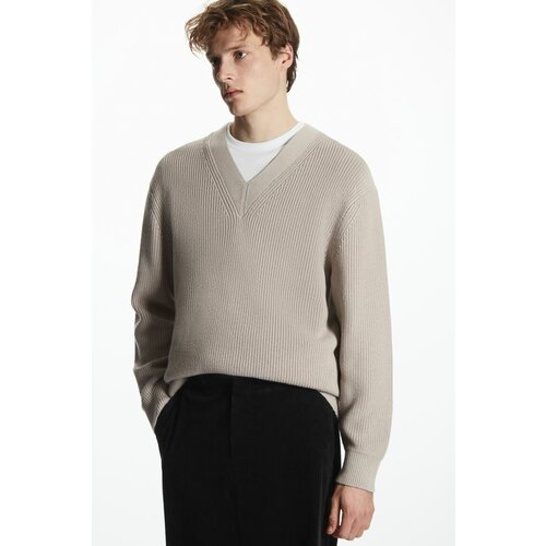 фото Трикотажный свитер chucky с v-образным вырезом - разноцветный - xs cos