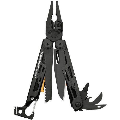 Мультиинструмент (мультитул) Leatherman Signal Black (черный)