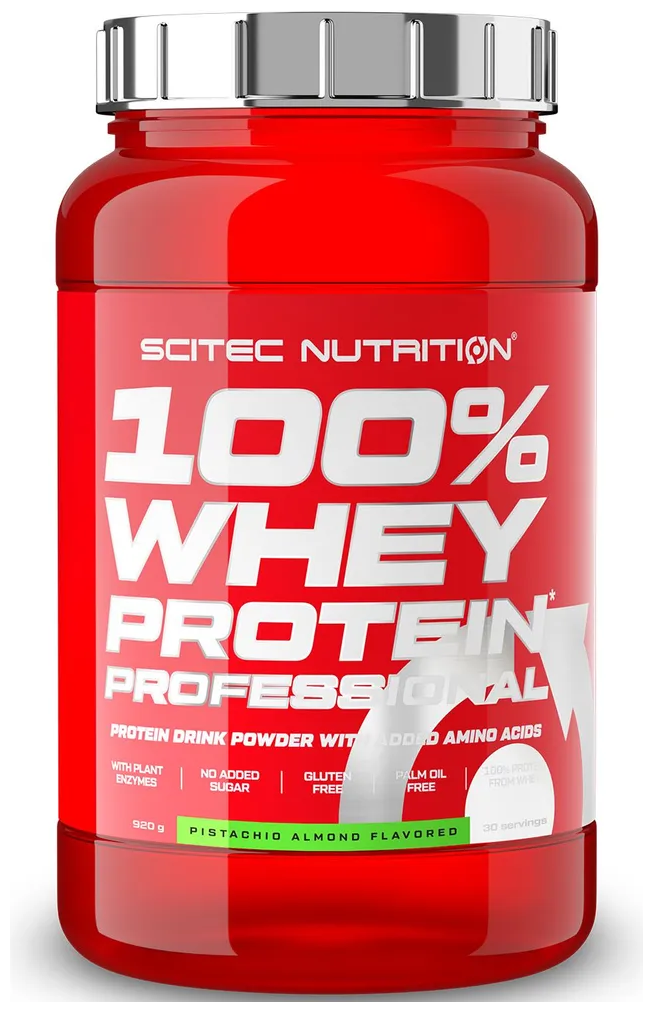 Scitec Nutrition 100% Whey Protein Professional (920 гр) (фисташка-миндаль)