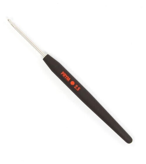 Крючок Prym с мягкой ручкой 195173 диаметр 2.5 мм, длина14 см