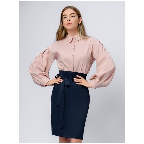 Блуза  1001dress, размер 46, розовый