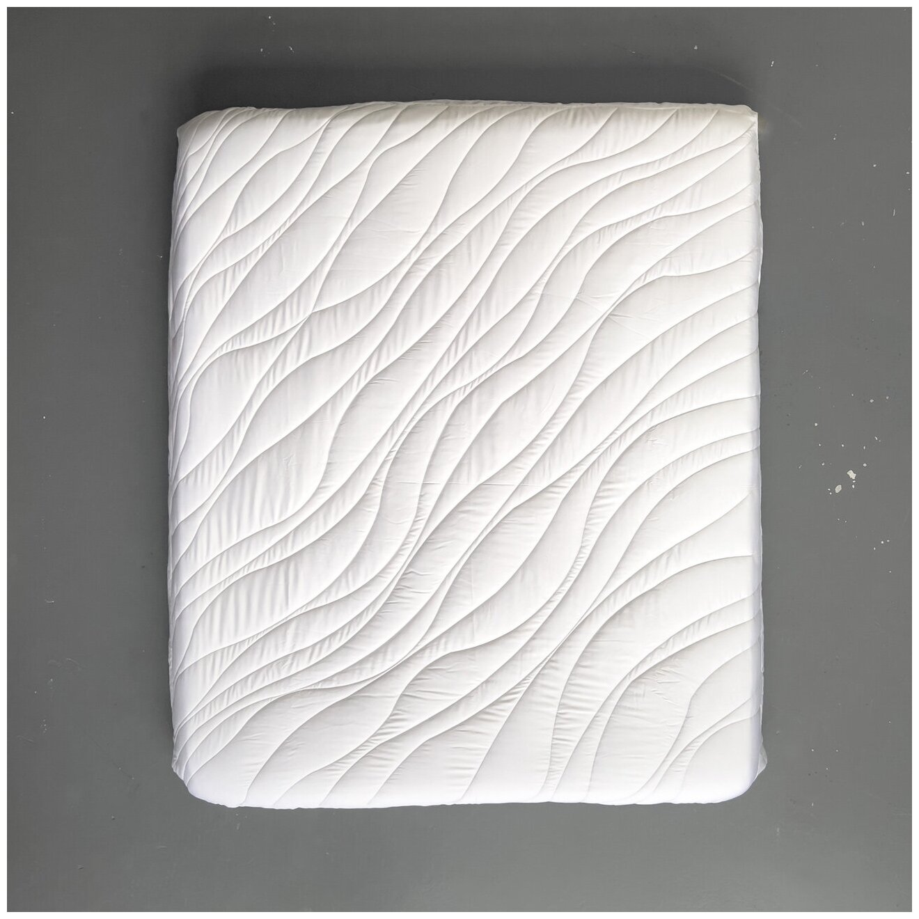 Одеяло из тенселя 200х230 см, цвет белый - фотография № 2