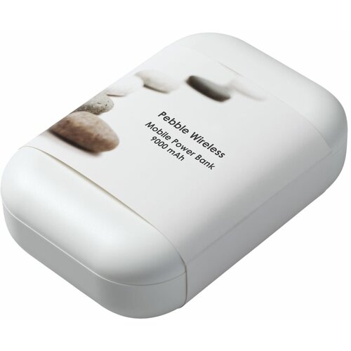 Аккумулятор с беспроводной зарядкой Pebble Wireless 9000 мАч серый 13х81х33 см упаковка 16х11х5 см пластик покрытие имитирующее камень 702400₽