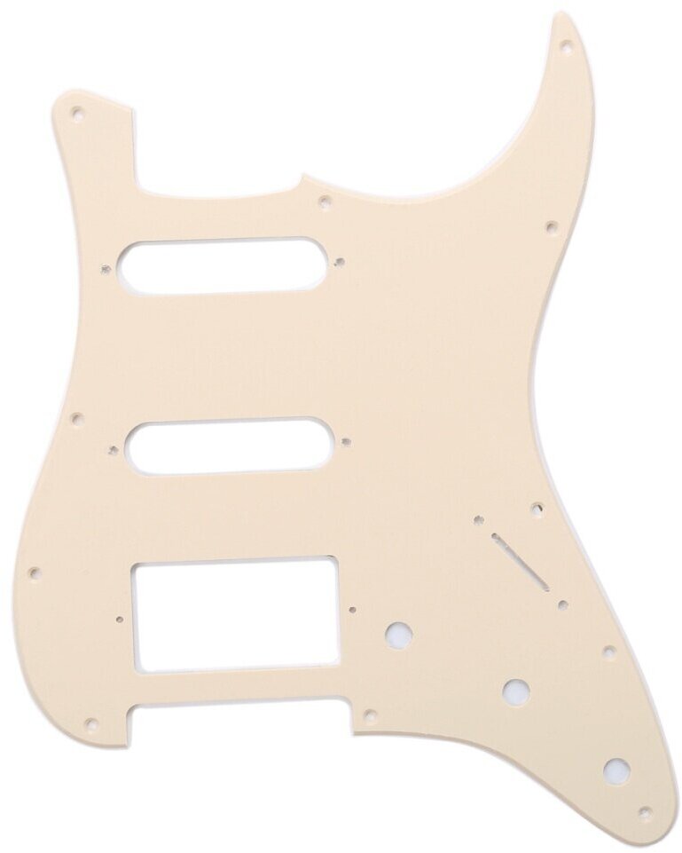 MX0317 Защитная накладка электрогитары Fender Stratocaster HSS 1 слой кремовая Musiclily