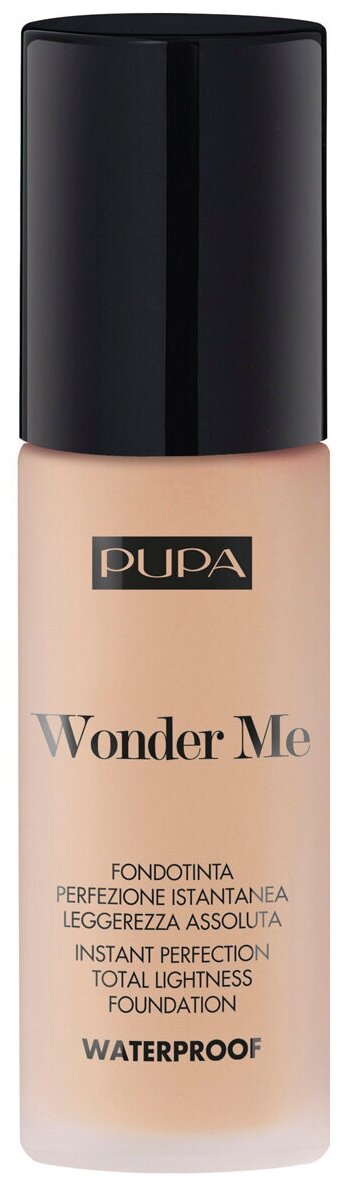 Pupa Тональная основа WONDER ME тон 020, светлый беж