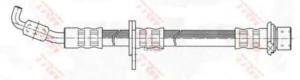 Шланг Тормозной | Перед | Тормозная Система|Шлангопровод TRW арт. PHB389