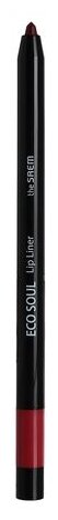 Карандаш для губ The Saem Eco Soul Lip Liner RD01 French Red, 0.2 г (СГ до 05/2023)