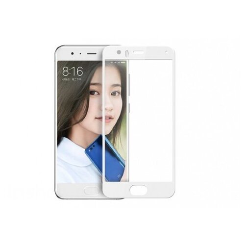 Защитное стекло 5D для Xiaomi Mi6 белое