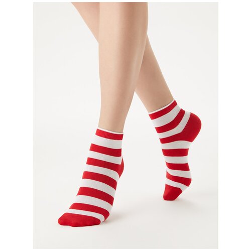 фото Женские носки minimi, размер 35-38 (23-25), красный
