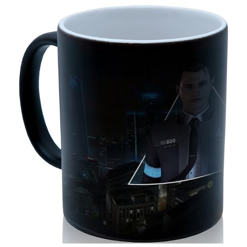 фото Кружка хамелеон detroit become human, необычный сувенир drabs
