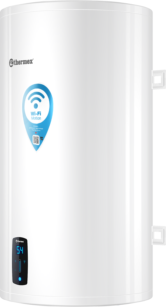 Водонагреватель Thermex Lima 80 V Wi-Fi 2кВт 80л электрический настенный/белый - фотография № 1