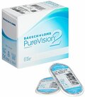 Контактные линзы Bausch & Lomb PureVision 2 HD, 6 шт., R 8,6, D -2,75, бесцветный, 1 уп.