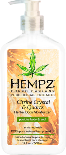 Молочко hempz citrine crystal & quartz body moisturizer