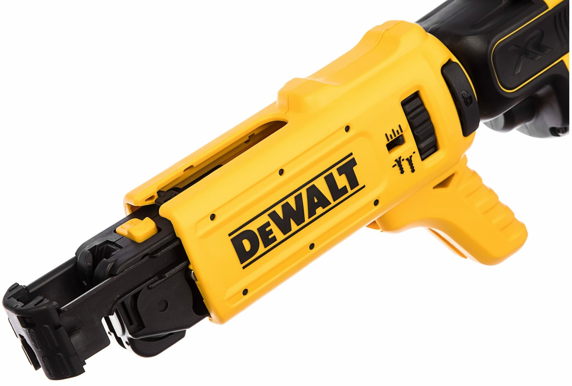 Шуруповерт аккумуляторный бесщёточный ленточный DeWalt DCF620D2K (с автоматической подачей саморезов) - фото №9