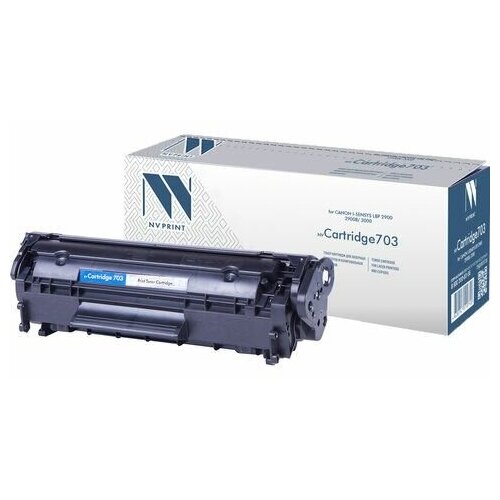 Картридж NV-Print для Canon LBP2900/ 3000 Type 703 Black 2000 стр. картридж sonnen sc 703 2000стр черный