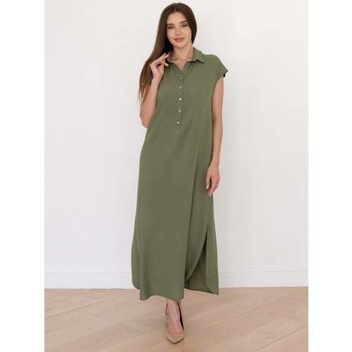 Платье Текстильный Край, размер 58, зеленый платье элегантное 48 размер новое
