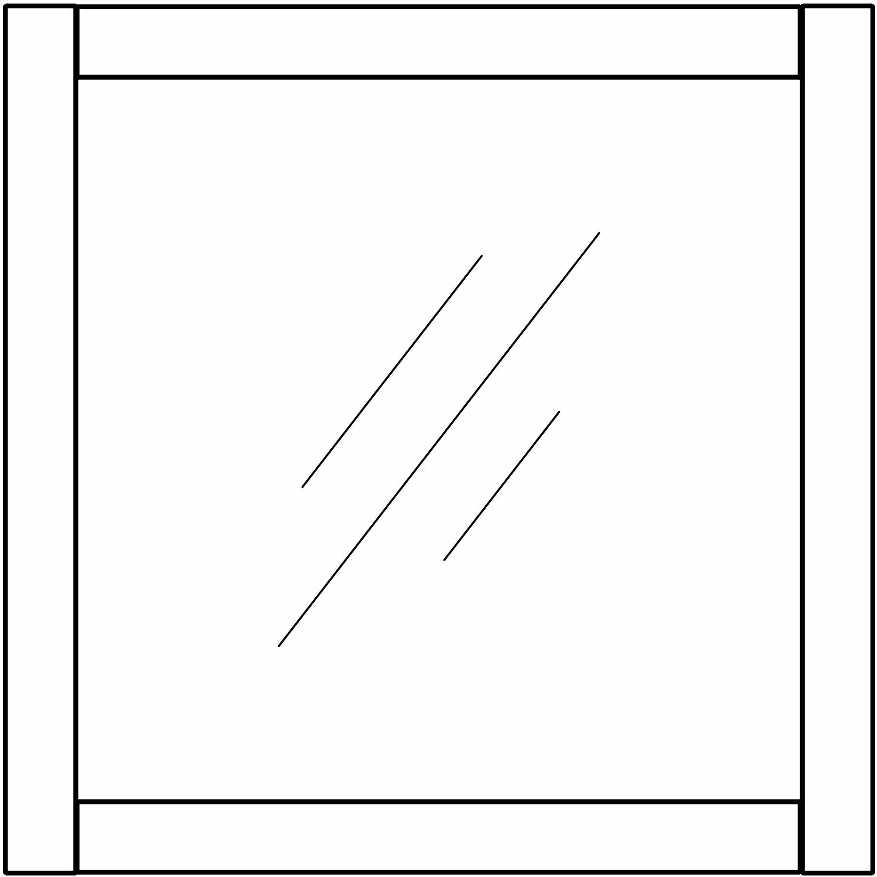 Зеркало сириус, квадратное настенное, 78х78х1см, белое, ГУД лакк - фотография № 4