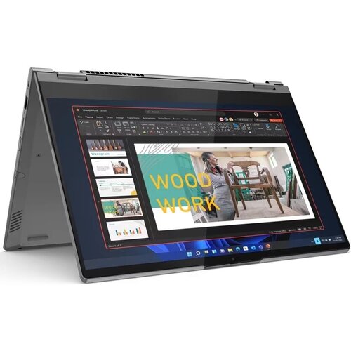 Ноутбук Lenovo ThinkBook 14s Yoga Gen 2 14 FHD Touch IPSCore i7-1255U16GB512GB SSDIris Xe GraphicsWin 11 ProRUSKBсерый 21DMA03YRK 14680000₽