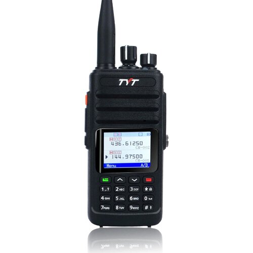 Портативная радиостанция TYT TH-UV8200 / Черная с радиусом до 12 км / UHF; VHF