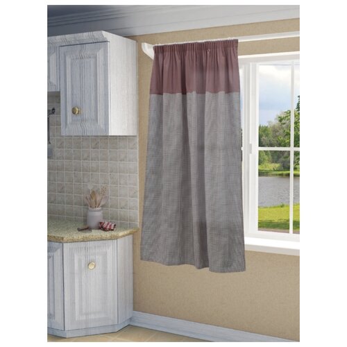 фото Штора "скарлет" sanpa home collection, 140*180 см, красный