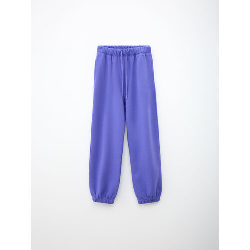 фото Брюки sela, размер 122, фиолетовый