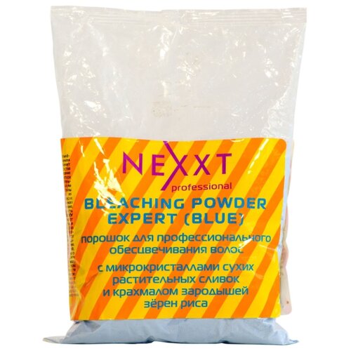 фото Nexxt bleaching powder expert blue осветляющий порошок с голубым пигментом, 500 г