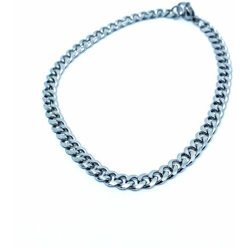 фото Браслет-цепочка, металл, размер 20 см, серебряный нет бренда